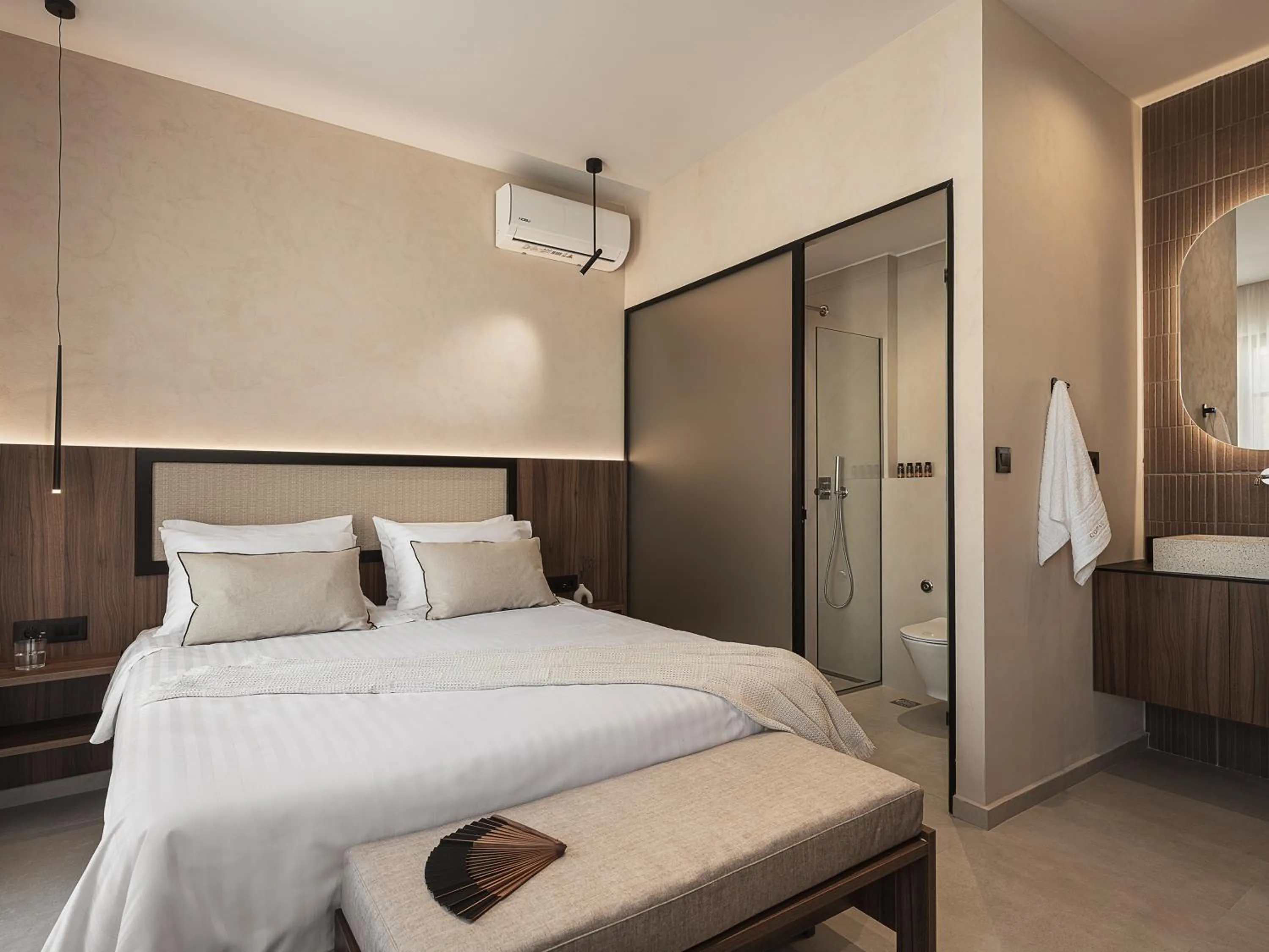 Bathroom, Bed in Copal Simple Staying