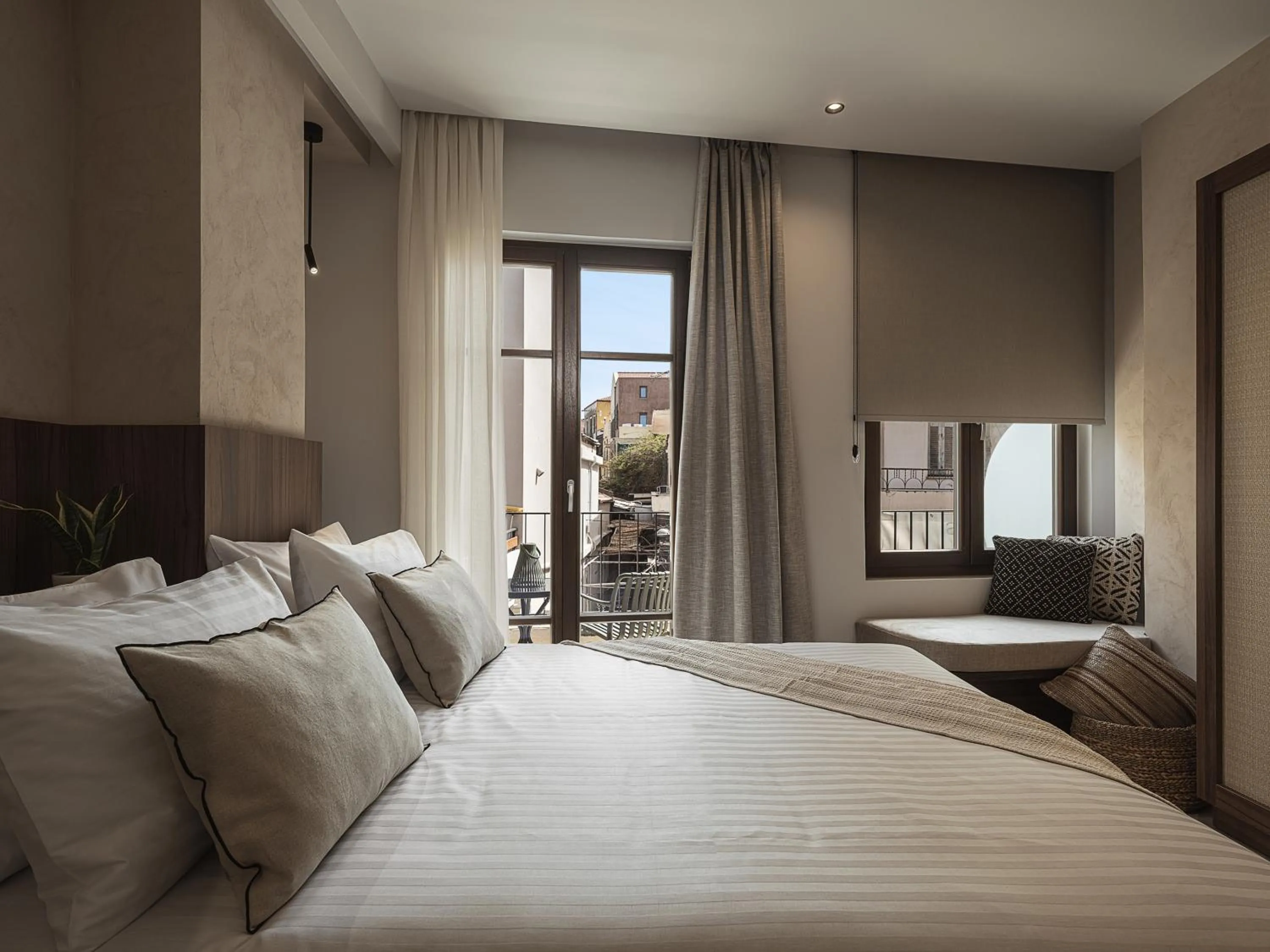 View (from property/room), Bed in Copal Simple Staying