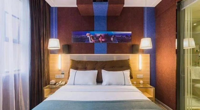 Bed in City Comfort Inn Guangzhou Tianhe District Tangxia Exhibition Center