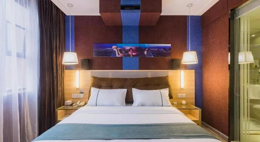 Bed in City Comfort Inn Guangzhou Tianhe District Tangxia Exhibition Center