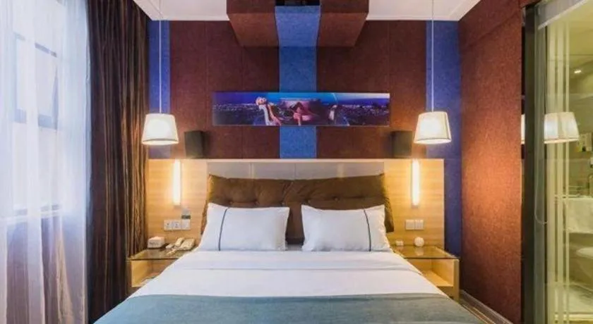 Bed in City Comfort Inn Guangzhou Tianhe District Tangxia Exhibition Center