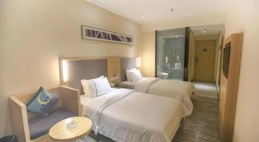 Bed in City Comfort Inn Guangzhou Tianhe District Tangxia Exhibition Center