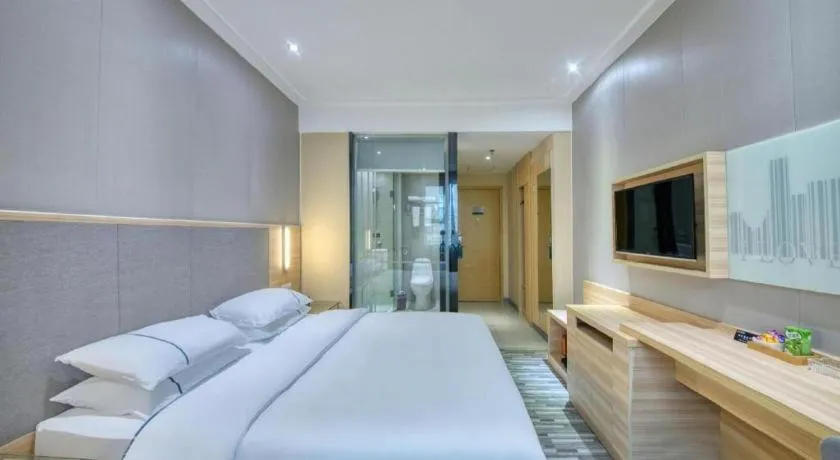 Bed in City Comfort Inn Guangzhou Tianhe District Tangxia Exhibition Center