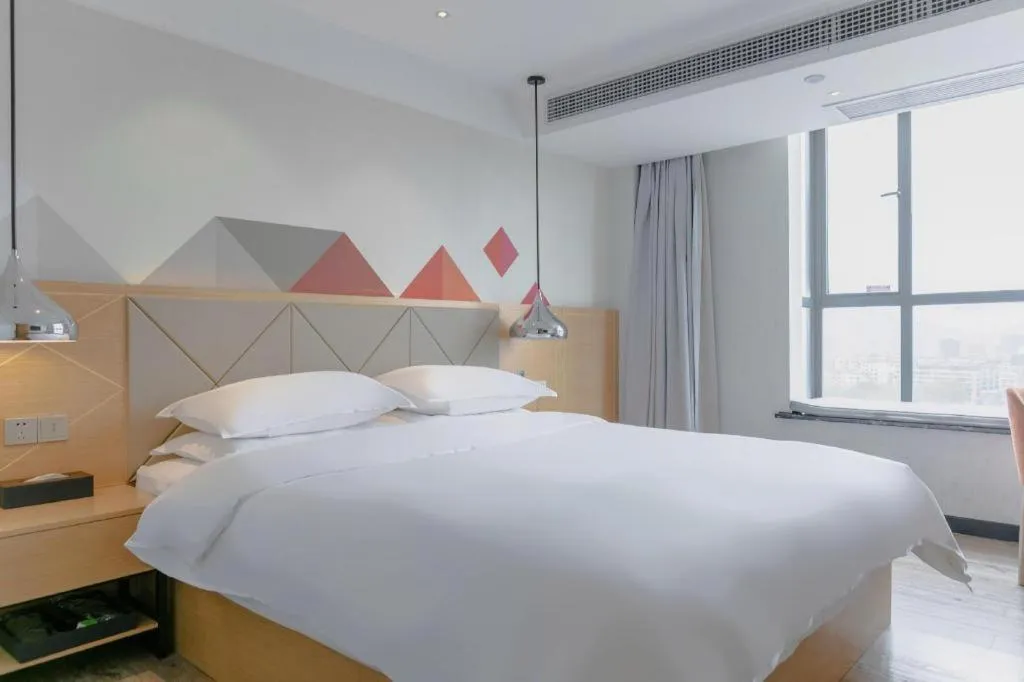 Bed in Borrman Hotel Puning International Commodity City Wantaihui