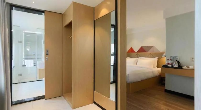 Bed in Borrman Hotel Puning International Commodity City Wantaihui