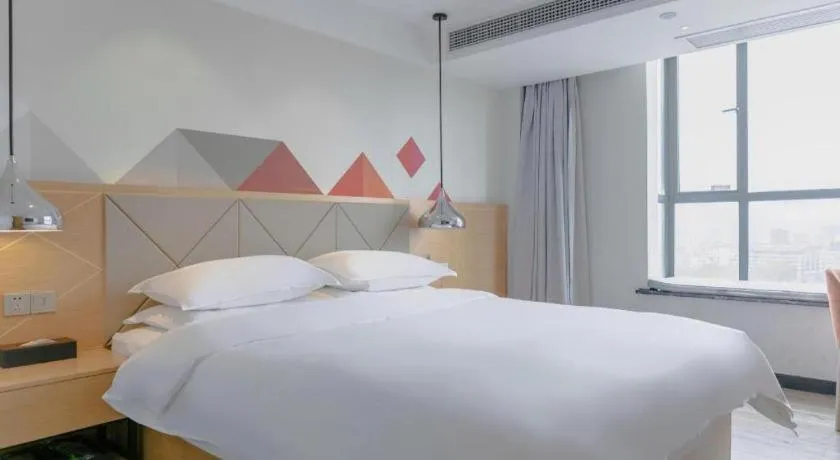 Bed in Borrman Hotel Puning International Commodity City Wantaihui