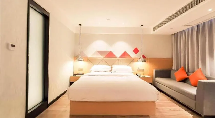 Bed in Borrman Hotel Puning International Commodity City Wantaihui
