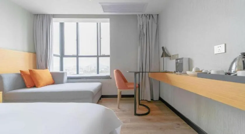 Bed in Borrman Hotel Puning International Commodity City Wantaihui