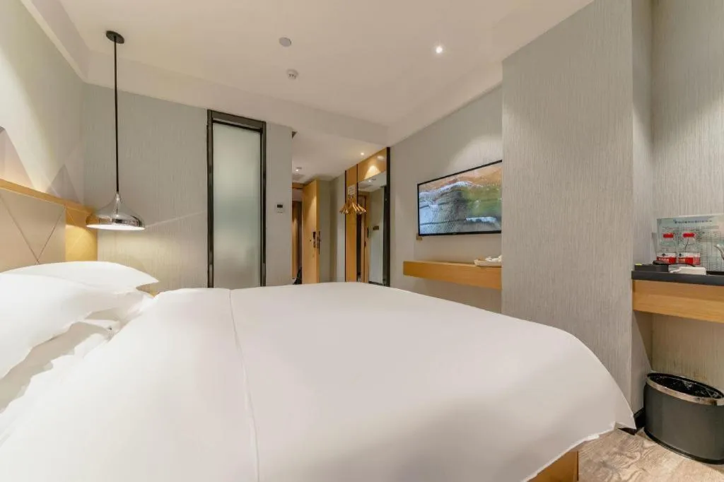 Bed in Borrman Hotel Puning International Commodity City Wantaihui