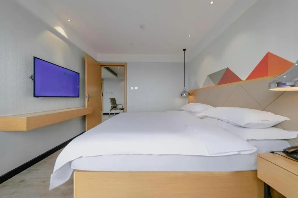 Bed in Borrman Hotel Puning International Commodity City Wantaihui