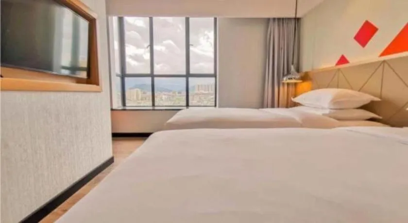 Bed in Borrman Hotel Puning International Commodity City Wantaihui