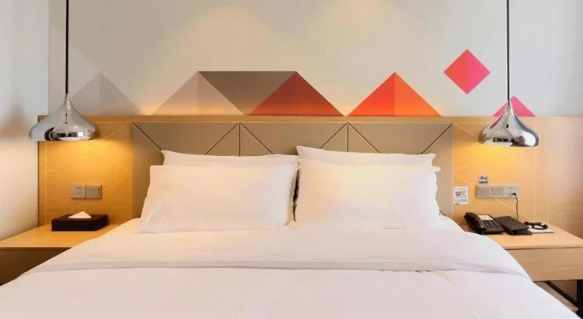 Bed in Borrman Hotel Puning International Commodity City Wantaihui