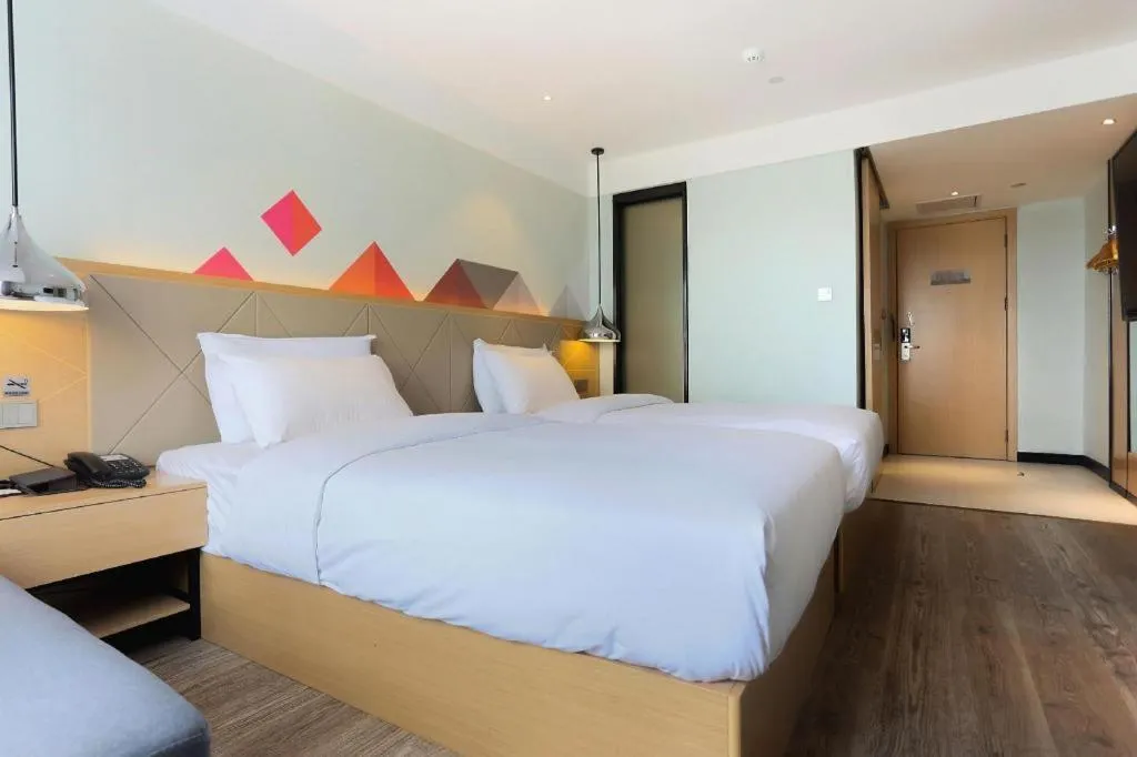 Bed in Borrman Hotel Puning International Commodity City Wantaihui