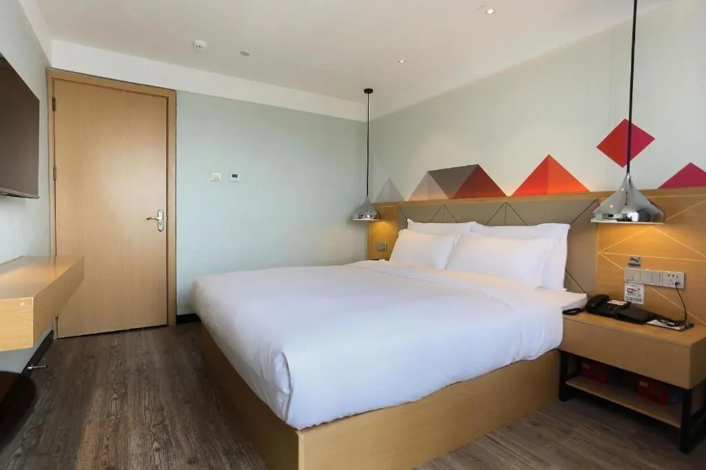 Bed in Borrman Hotel Puning International Commodity City Wantaihui