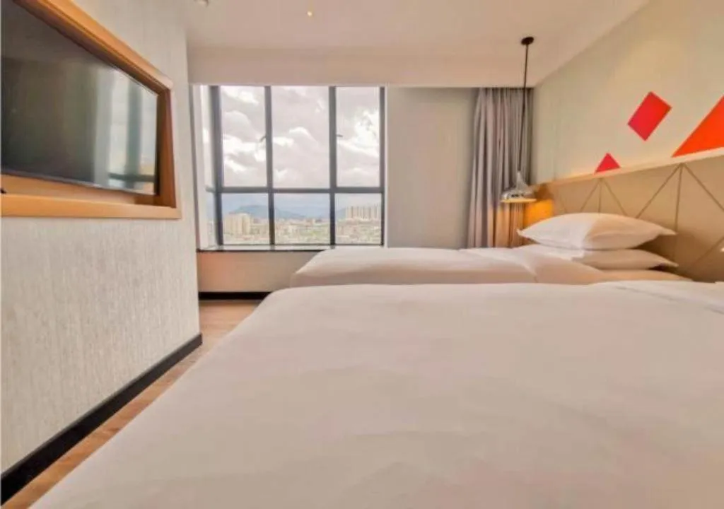 Bed in Borrman Hotel Puning International Commodity City Wantaihui