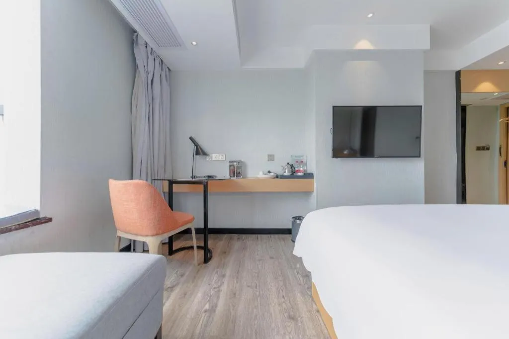 Bed in Borrman Hotel Puning International Commodity City Wantaihui