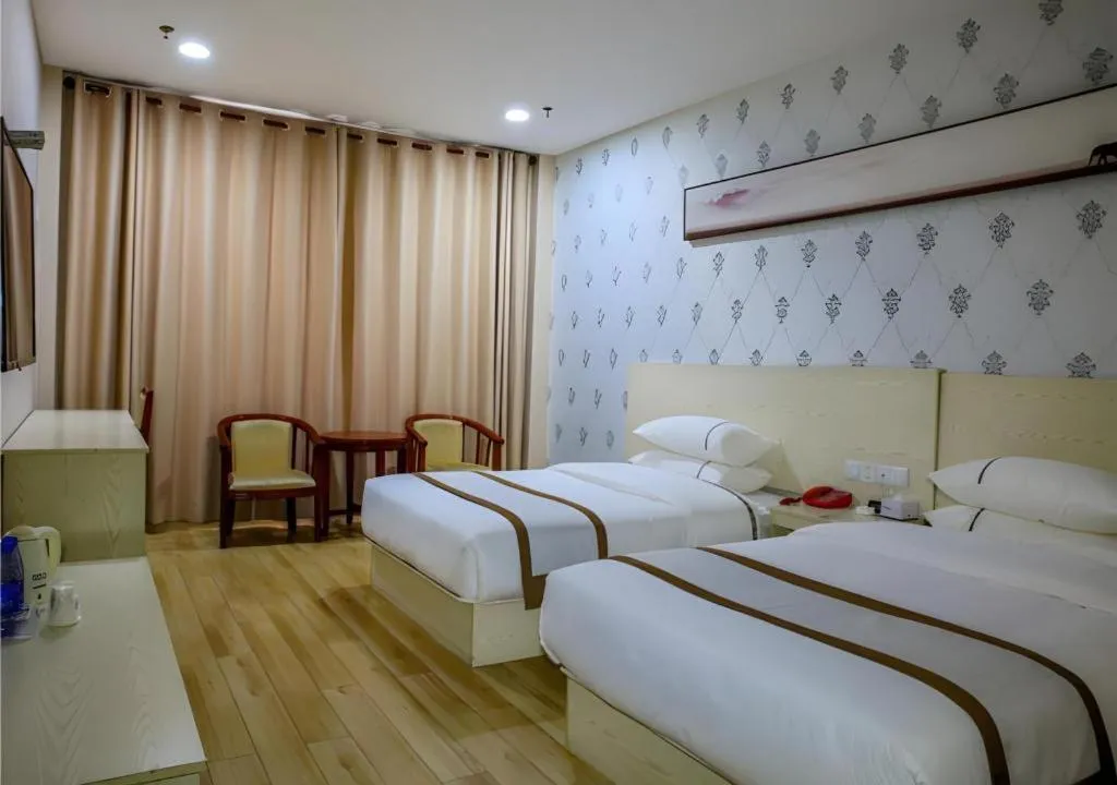 Bed in Jtour Inn Fengcheng Railway Station Jianyi Avenue Xincheng