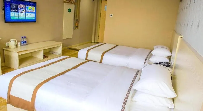 Bed in Jtour Inn Fengcheng Railway Station Jianyi Avenue Xincheng
