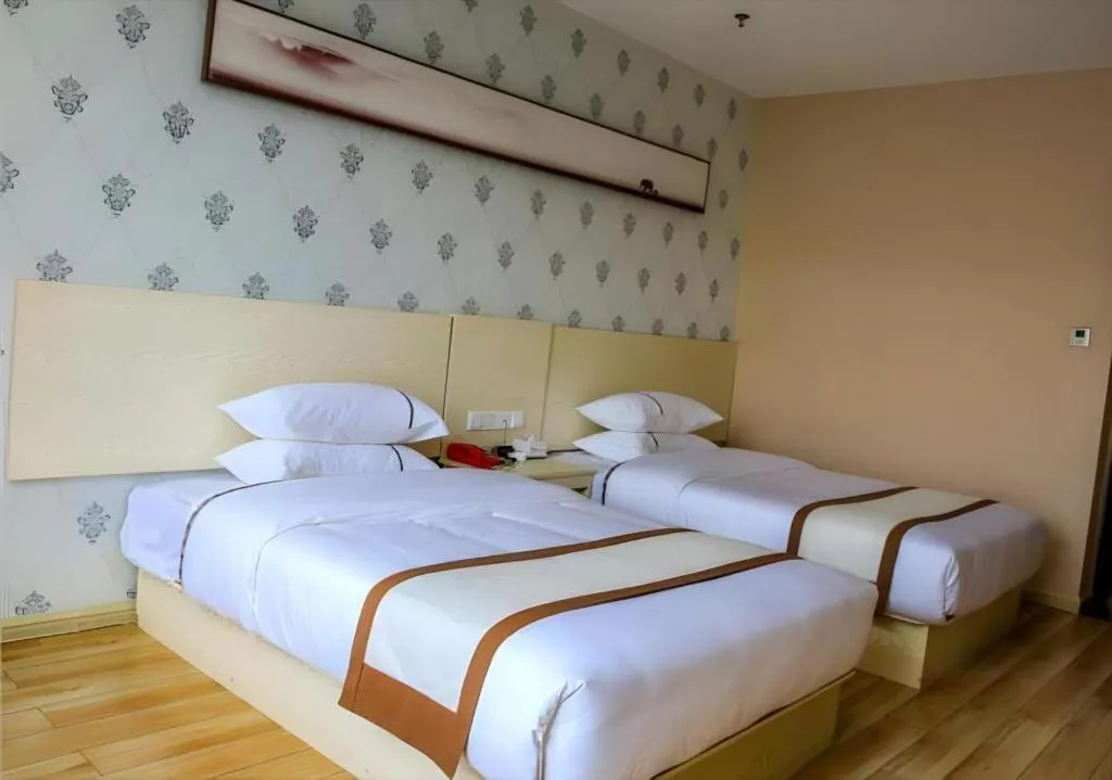 Bed in Jtour Inn Fengcheng Railway Station Jianyi Avenue Xincheng
