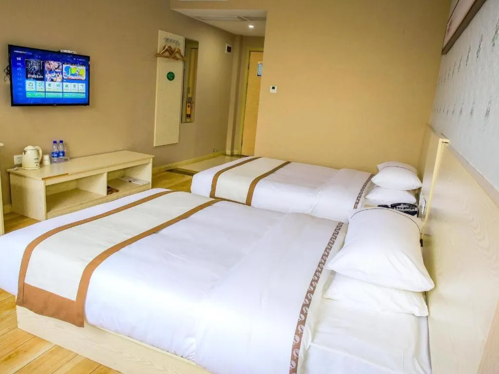 Bed in Jtour Inn Fengcheng Railway Station Jianyi Avenue Xincheng