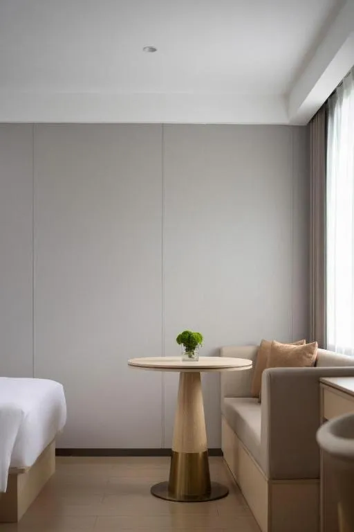 Bed in Immersing Hotel Guilin Two Rivers and Four Lakes Dongxi Alley