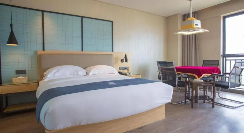 Bed in Echarm Hotel Changde Chaoyang D5 District