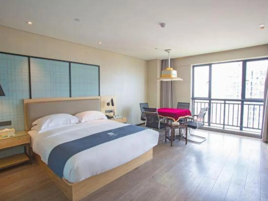 Bed in Echarm Hotel Changde Chaoyang D5 District