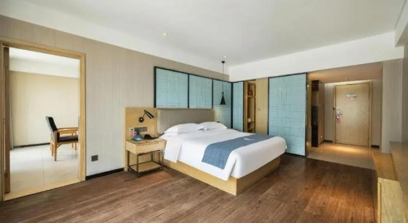 Bed in Echarm Hotel Changde Chaoyang D5 District
