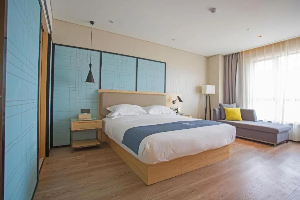 Bed in Echarm Hotel Changde Chaoyang D5 District