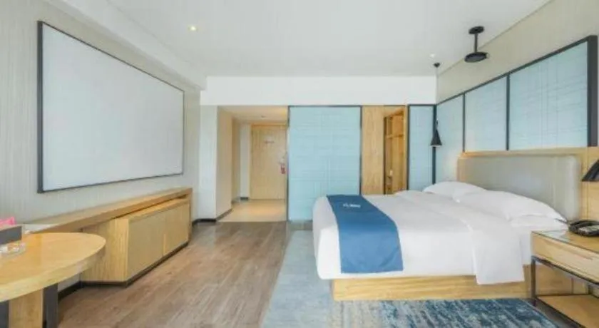 Bed in Echarm Hotel Changde Chaoyang D5 District