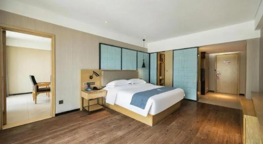 Bed in Echarm Hotel Changde Chaoyang D5 District