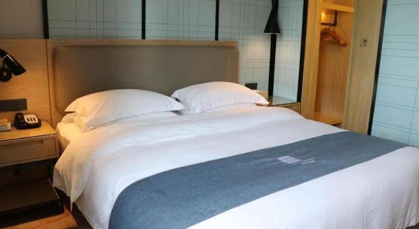 Bed in Echarm Hotel Changde Chaoyang D5 District