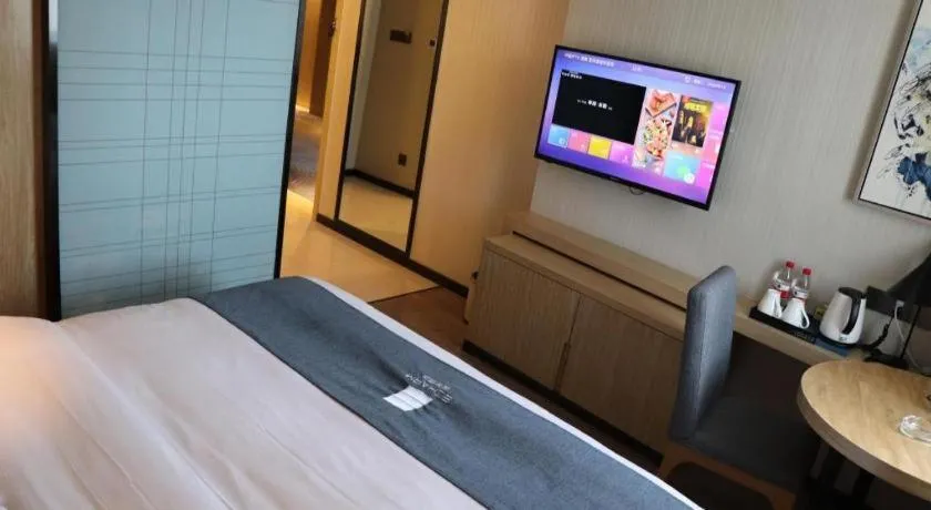 Bed in Echarm Hotel Changde Chaoyang D5 District