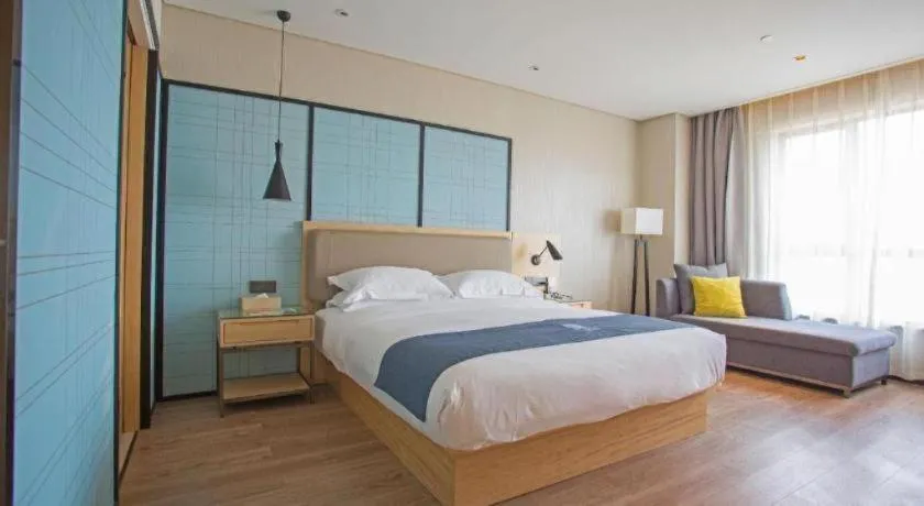 Bed in Echarm Hotel Changde Chaoyang D5 District