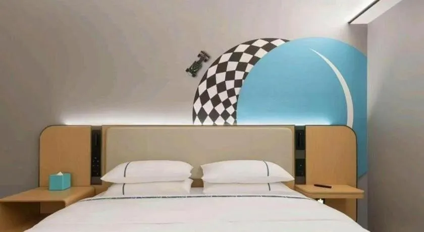 Bed in City Comfort Inn Wuhan Children's Hospital Xianggang Road Metro Station