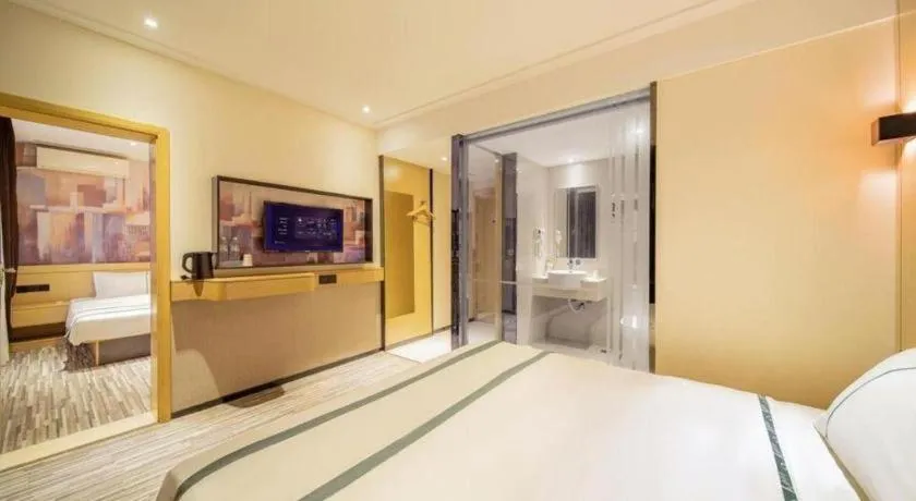 Bed in City Comfort Inn Wuhan Children's Hospital Xianggang Road Metro Station