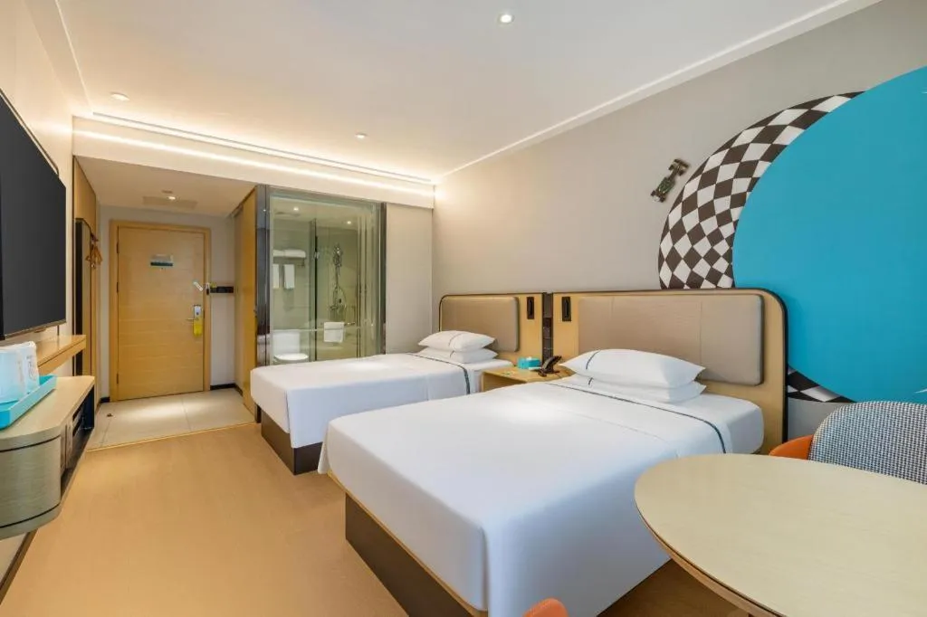 Bed in City Comfort Inn Wuhan Hangkong Road Tongji Hospital