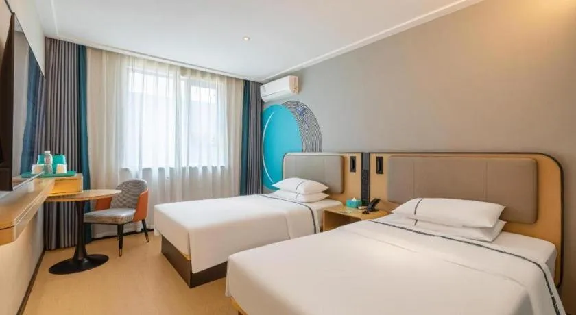 Bed in City Comfort Inn Wuhan Hangkong Road Tongji Hospital