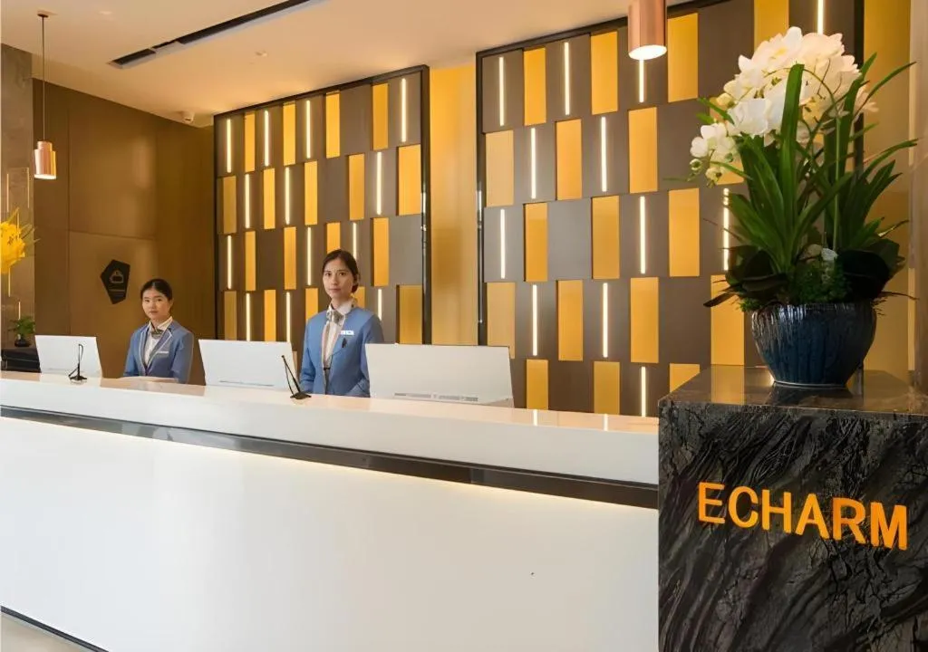 Echarm Hotel Wuhan Vanke Future Center Wulidun Metro Station