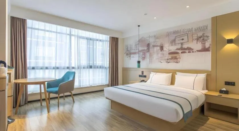 Bed in City Comfort Inn Shenzhen Exhibition Center North Huaqiang Metro Station