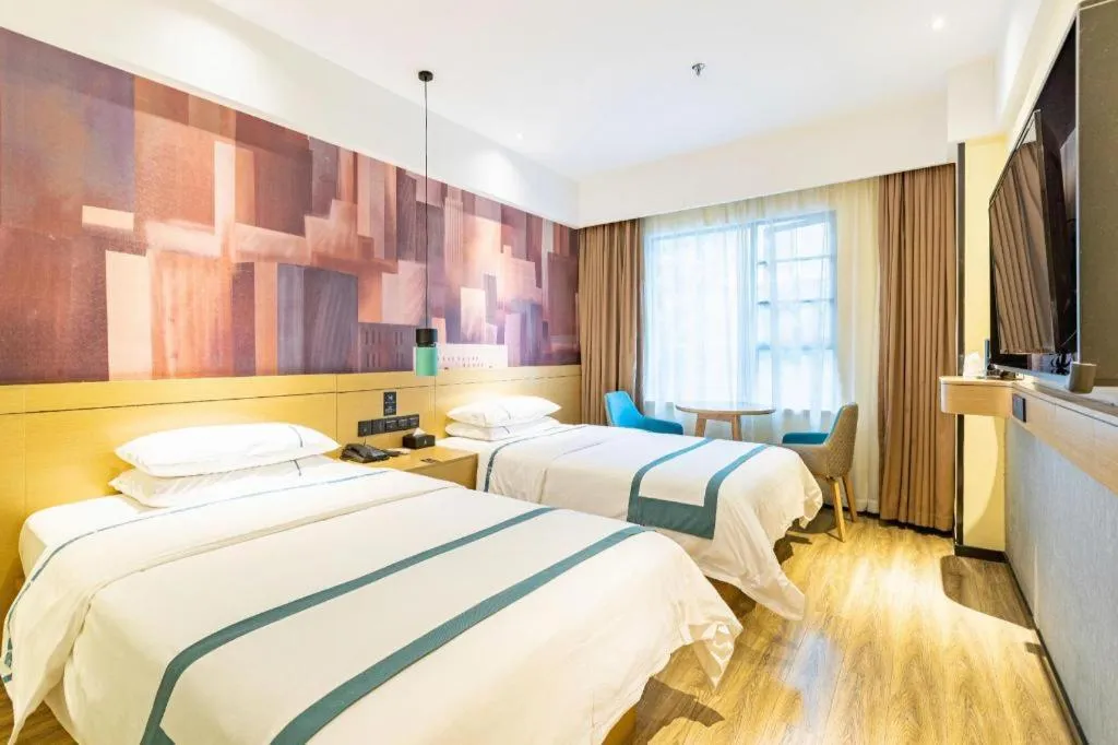 Bed in City Comfort Inn Shenzhen Exhibition Center North Huaqiang Metro Station