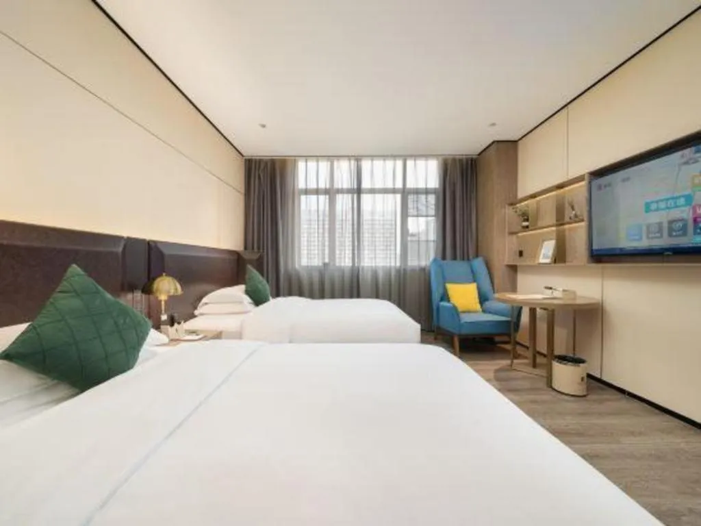 Bed in Echarm Plus Hotel Nanning East Station