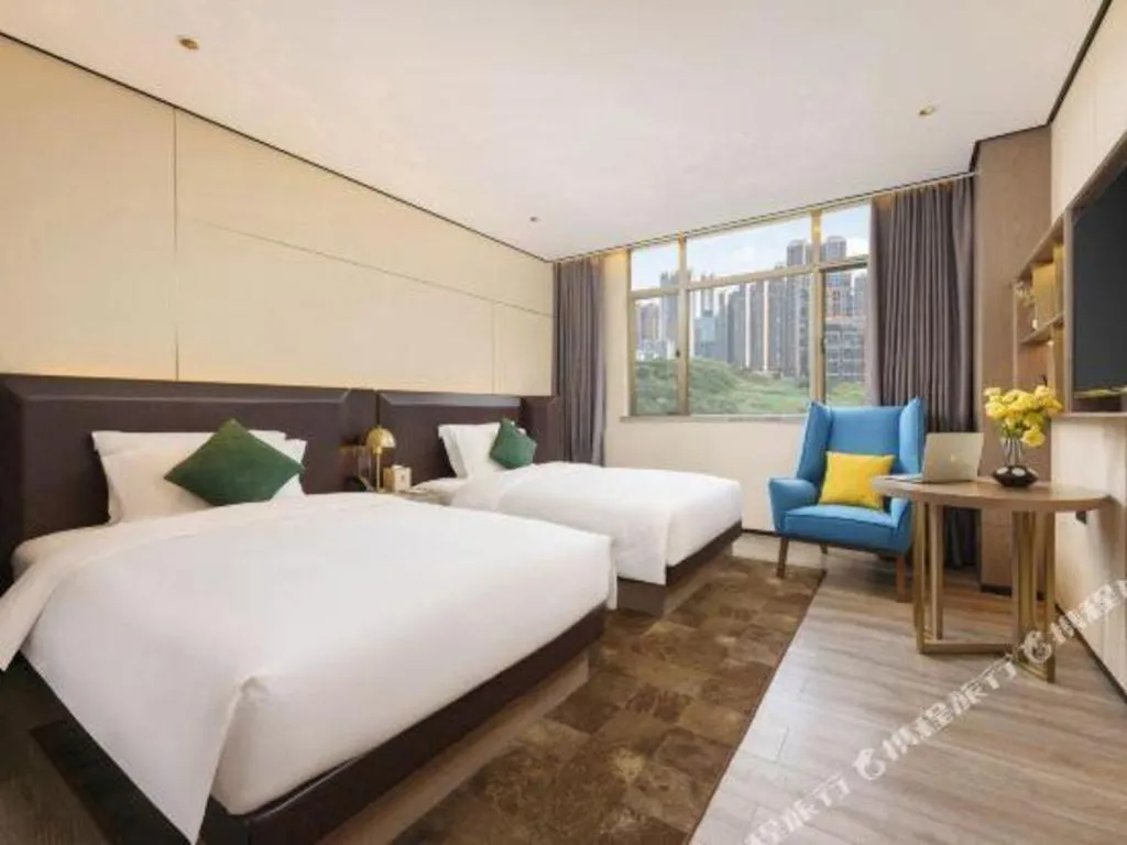 Bed in Echarm Plus Hotel Nanning East Station