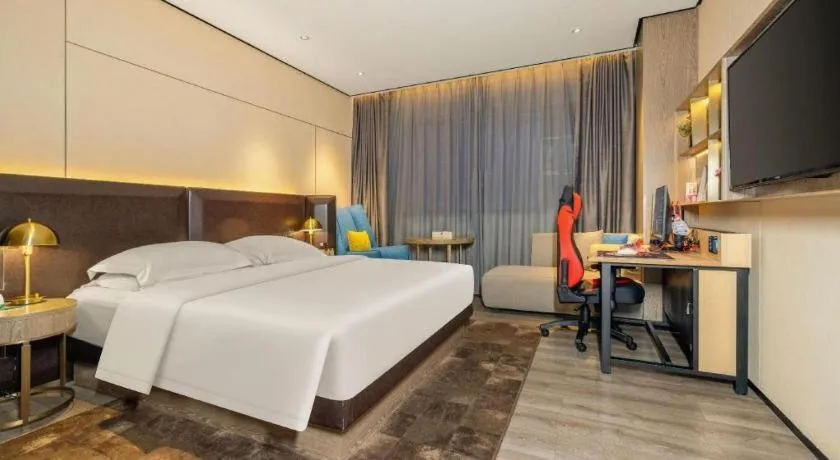 Bed in Echarm Plus Hotel Nanning East Station