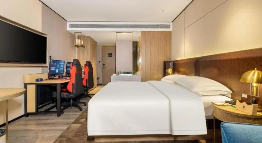 Bed in Echarm Plus Hotel Nanning East Station