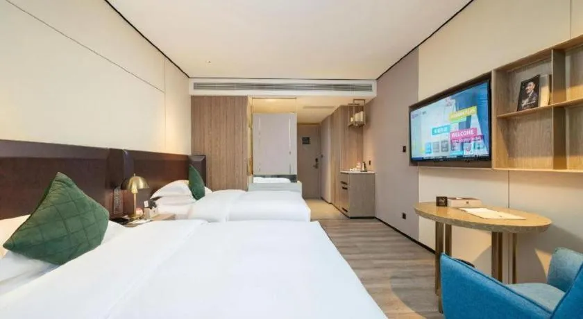 Bed in Echarm Plus Hotel Nanning East Station