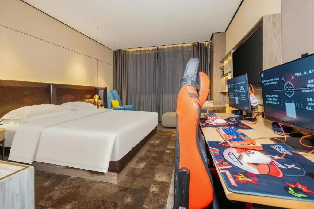 Bed in Echarm Plus Hotel Nanning East Station