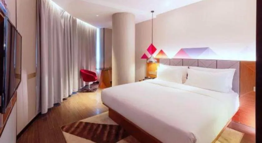 Bed in Borrman Hotel Zhanjiang Xuwen Port Terminal