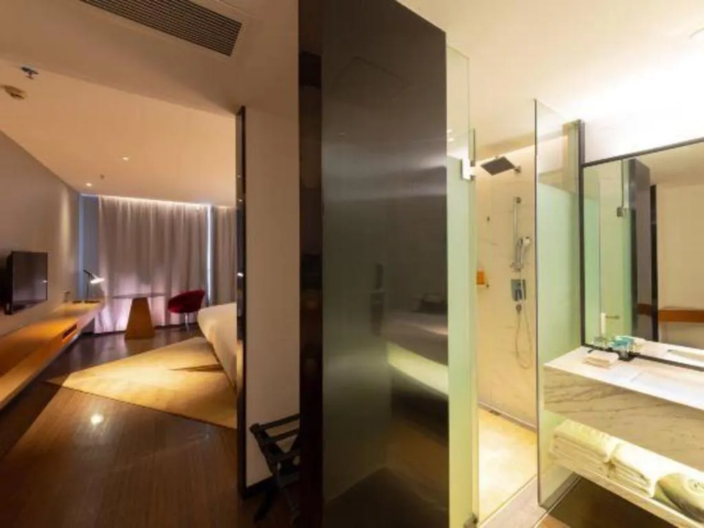 Bed in Borrman Hotel Zhanjiang Xuwen Port Terminal