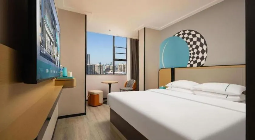 Bed in City Comfort Inn Wuhan Zhongnan Road Fujiaopo